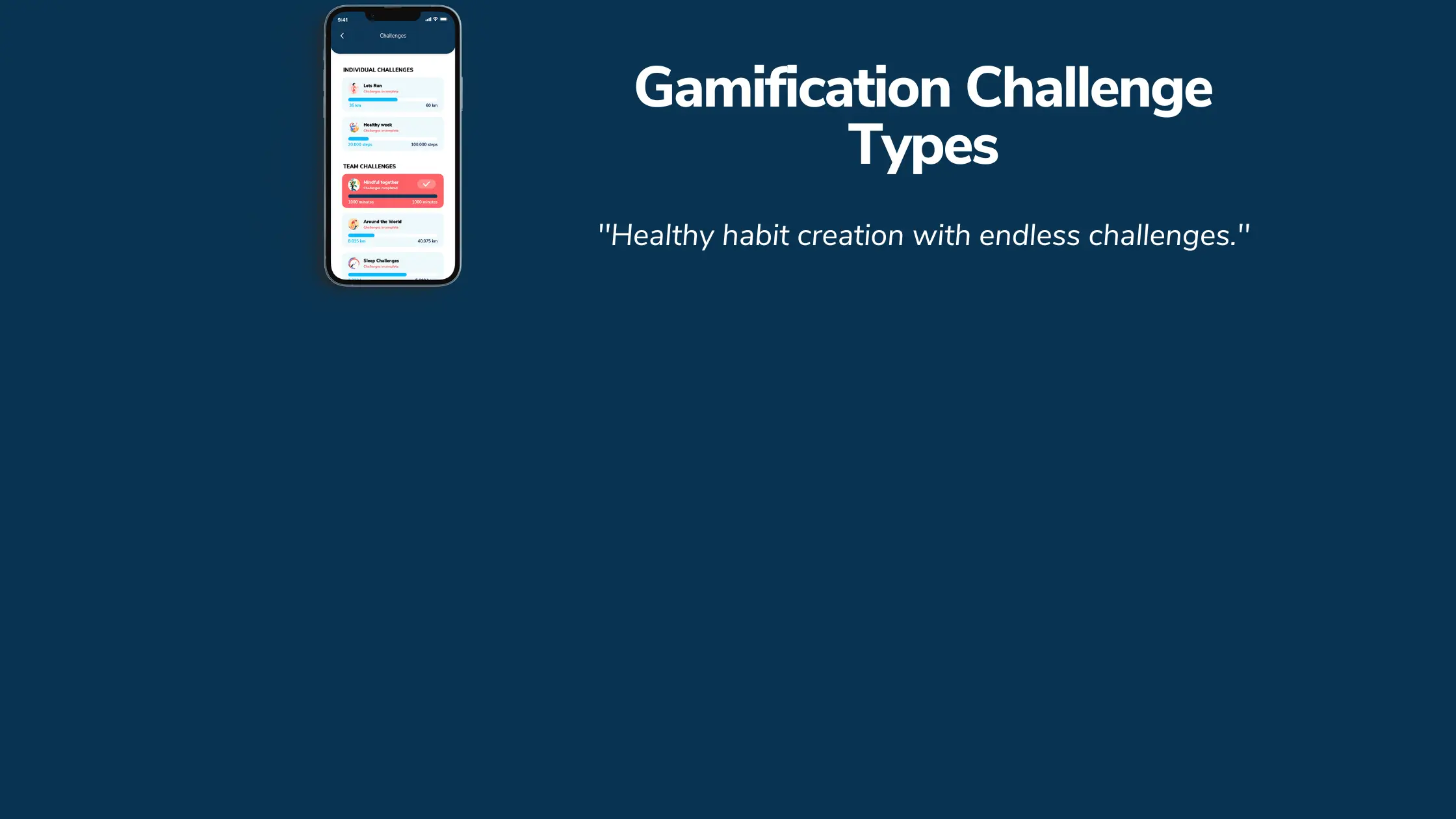 Gamification Challenge Types